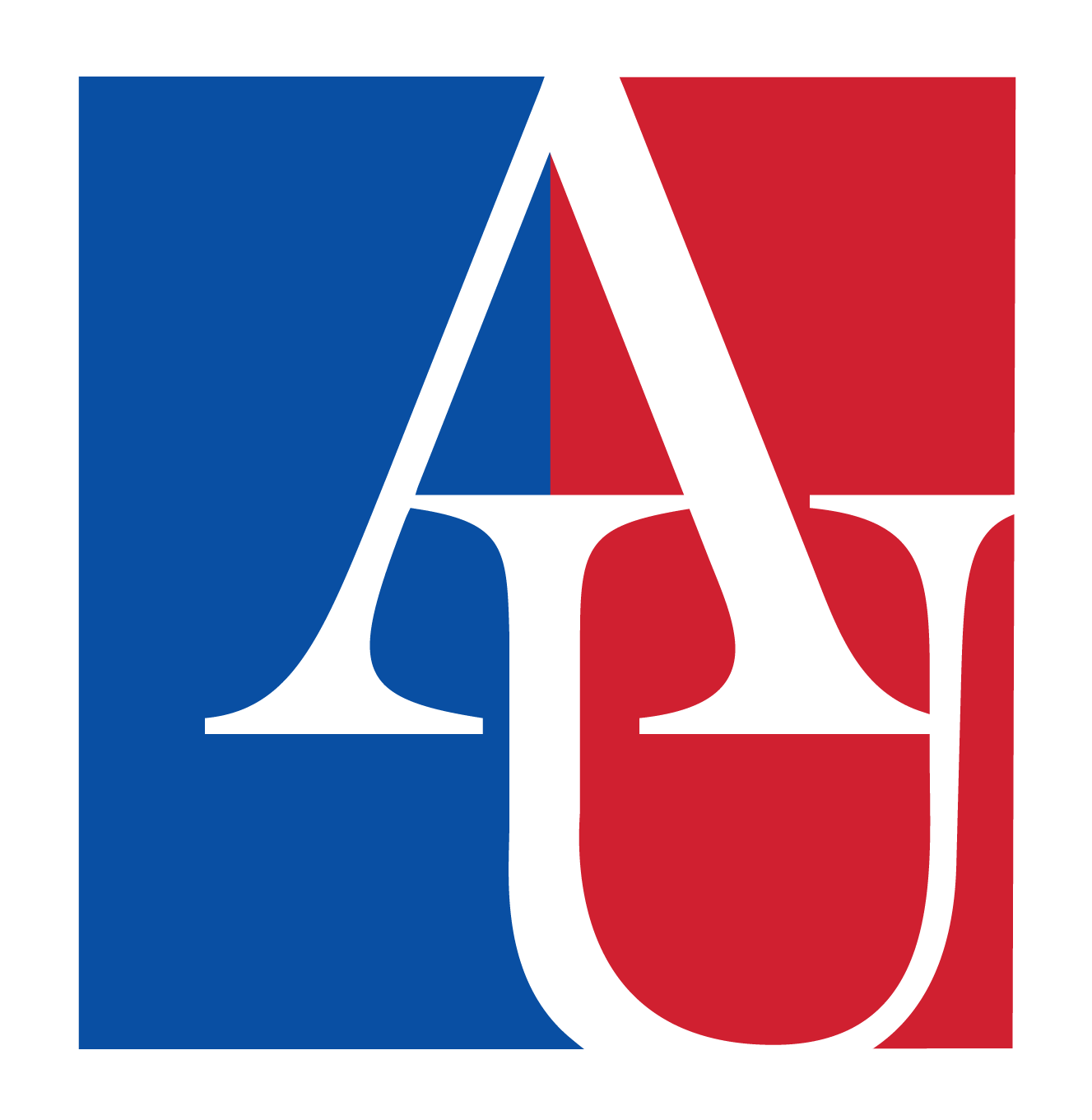 American University logo